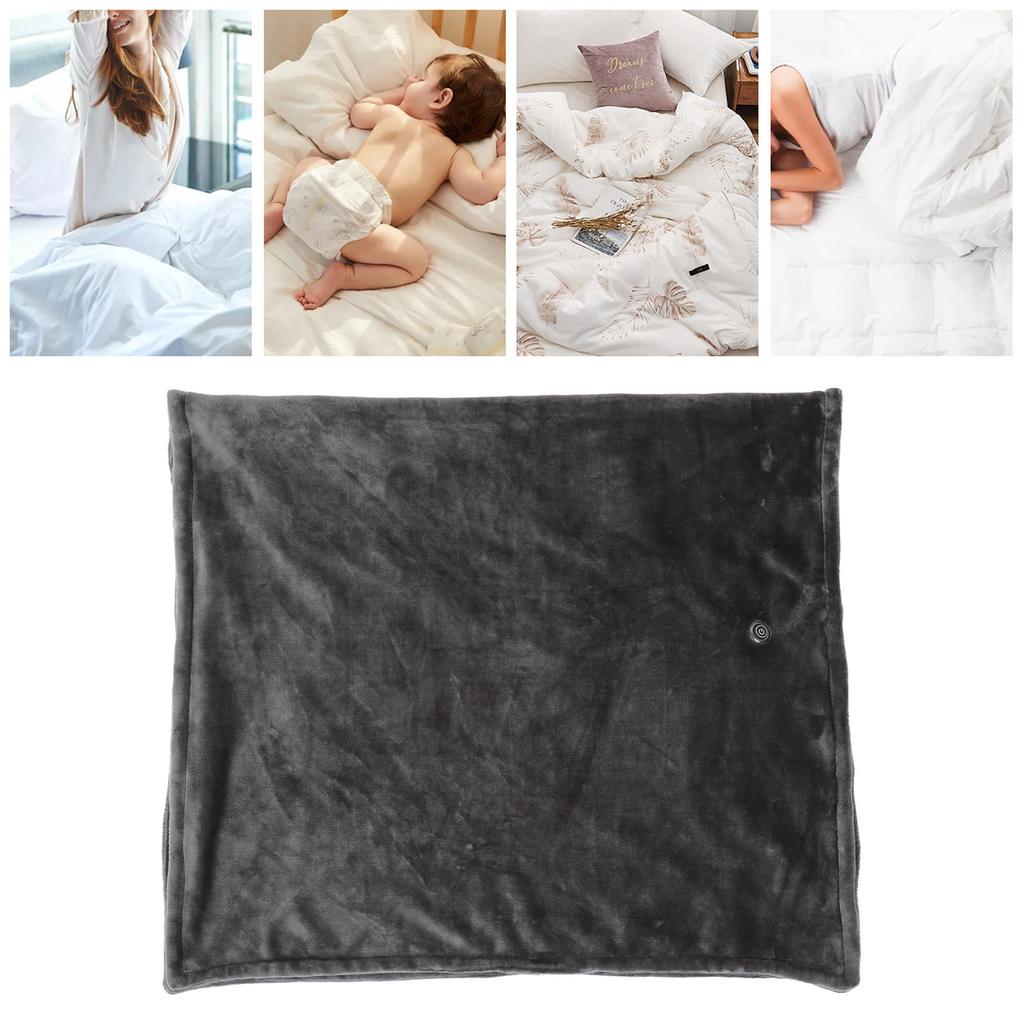 Electric Heated Blanket 5V USB Powered 3 Levels Adjustable Fast Heating 150x85cm Heated Throw Cover 