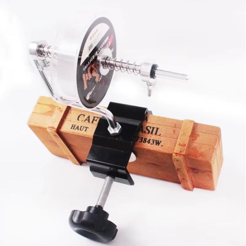 New Fishing Line Spooler Winder Spooler Fishing Accessories Adjustable Stable Portable Fishing Line Spooler small чёрный