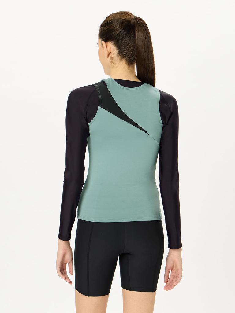 Speedo SWARM Rashguard SFW72450 Black O Women's
