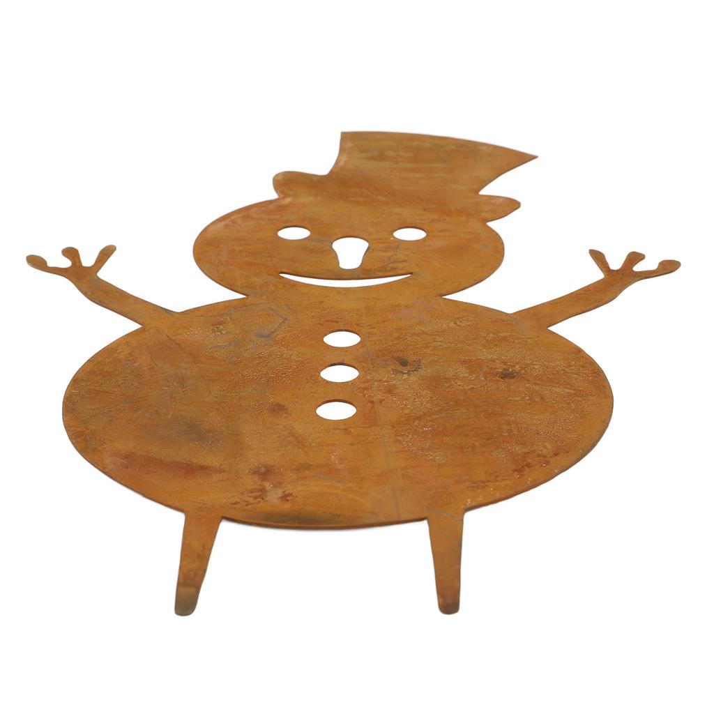 Xmas Garden Stake Snowman Decorative Garden Stake Yard Sign Outdoor Decoration for Lawn Pathway Pati