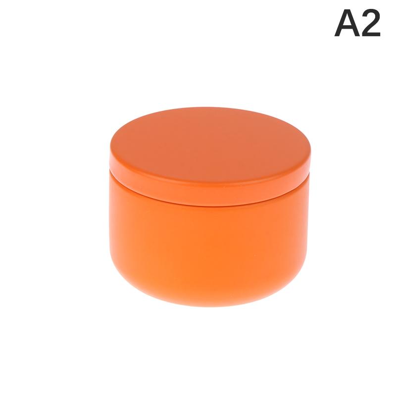 5.4Cm Portable Solid Color Mini Tin Box Tea Sealed Jar Packing Boxes Jewelry Candy Small Storage Can Coin Earring Headphones Gift Case