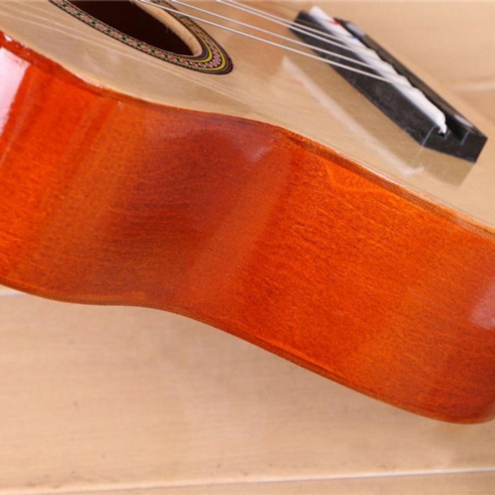 Masif Ahşap Çocuk Enstrümanı Oyuncak Klasik Müzik Aleti Oyuncak Çocuk Gitarı Başlangıç Seviyesi