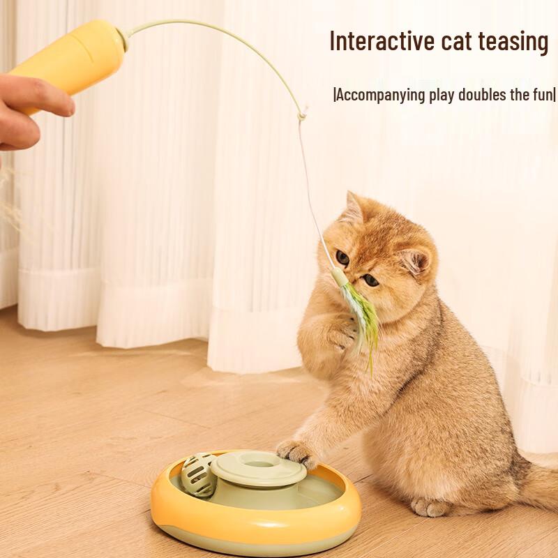 Hoopet Smart Electric Cat Turntable Toy