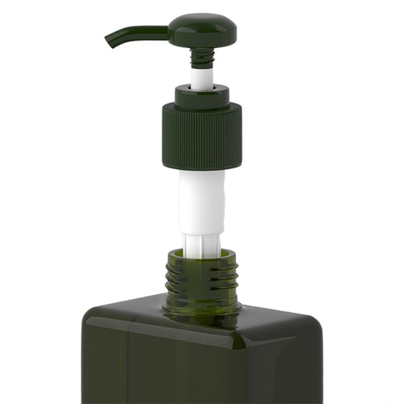 Losjono buteliukas plastikinis skaidrus tuščias nešiojamas šampūno išpilstymo buteliukas