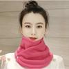 Winter Warm Classic Solid Color Snap Neck Leggings Simple Thick Velvet Warm Scarf Cover Autumn and Winter Cold Riding Windproof