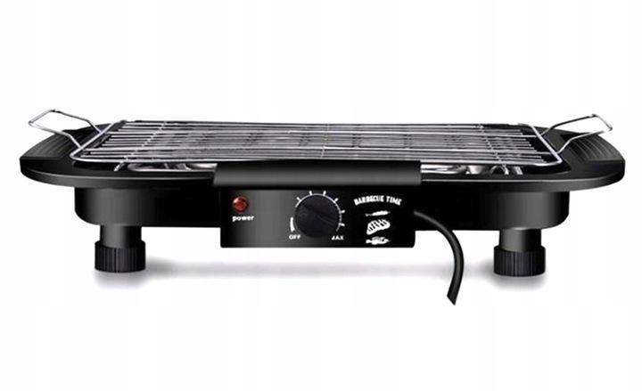 Grill Elektryczny Barbecue Bbq Domowy Termostat Regulacja Taca 2000W Ag225D