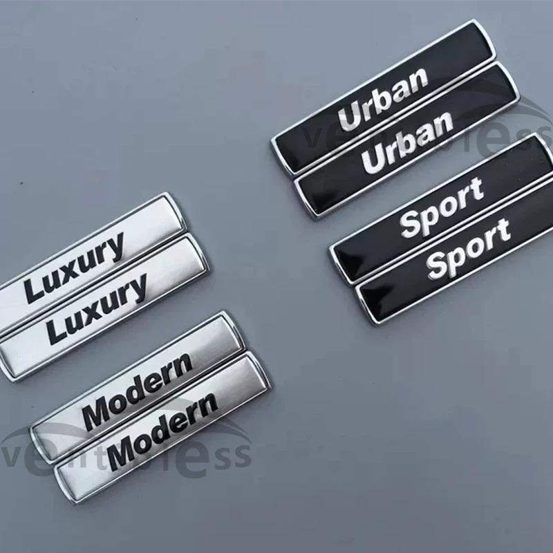 2Pcs Luxury Modern Urban Sport Refit Car Auto Fender Emblem Badge Sticker for THE E36 E30 E34 E39 E46 E60 E90 F10 F30