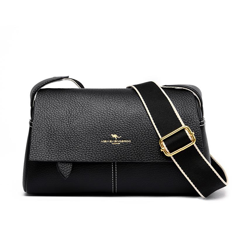 

Женская маленькая сумка, модная, на плечо, сумка-мессенджер, портативная сумка для матери среднего возраста чёрный