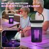 Zapper Outdoor,  Portable & Rechargeable Zapper Mosquito Zapper, Electric Fly Zapper With  Battery&Night Light, Cordless Insect Zapper
