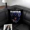 PPantera Music Band Cushion Cover Natural Linen Organic Fabric DoubleSided Printing Sofa Home Decor Gift Pillow Case