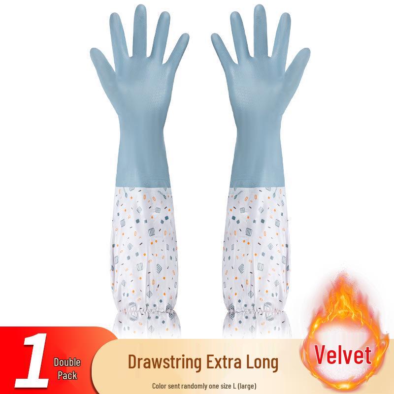 

New Arrival: Women s Soft Latex Dishwashing Gloves - Waterproof & Durable