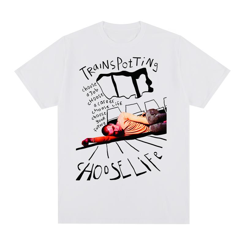 

Trainspotting Vintage tshirt Creative Birthday Gifts Streetwear Y2k Hip Hop Cotton Unisex T shirt New TEE TSHIRT Women s tops S