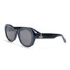 VIVIENNE WESTWOOD Lunettes de soleil à logo rond Lunettes de soleil unisexes VW5109-1-001
