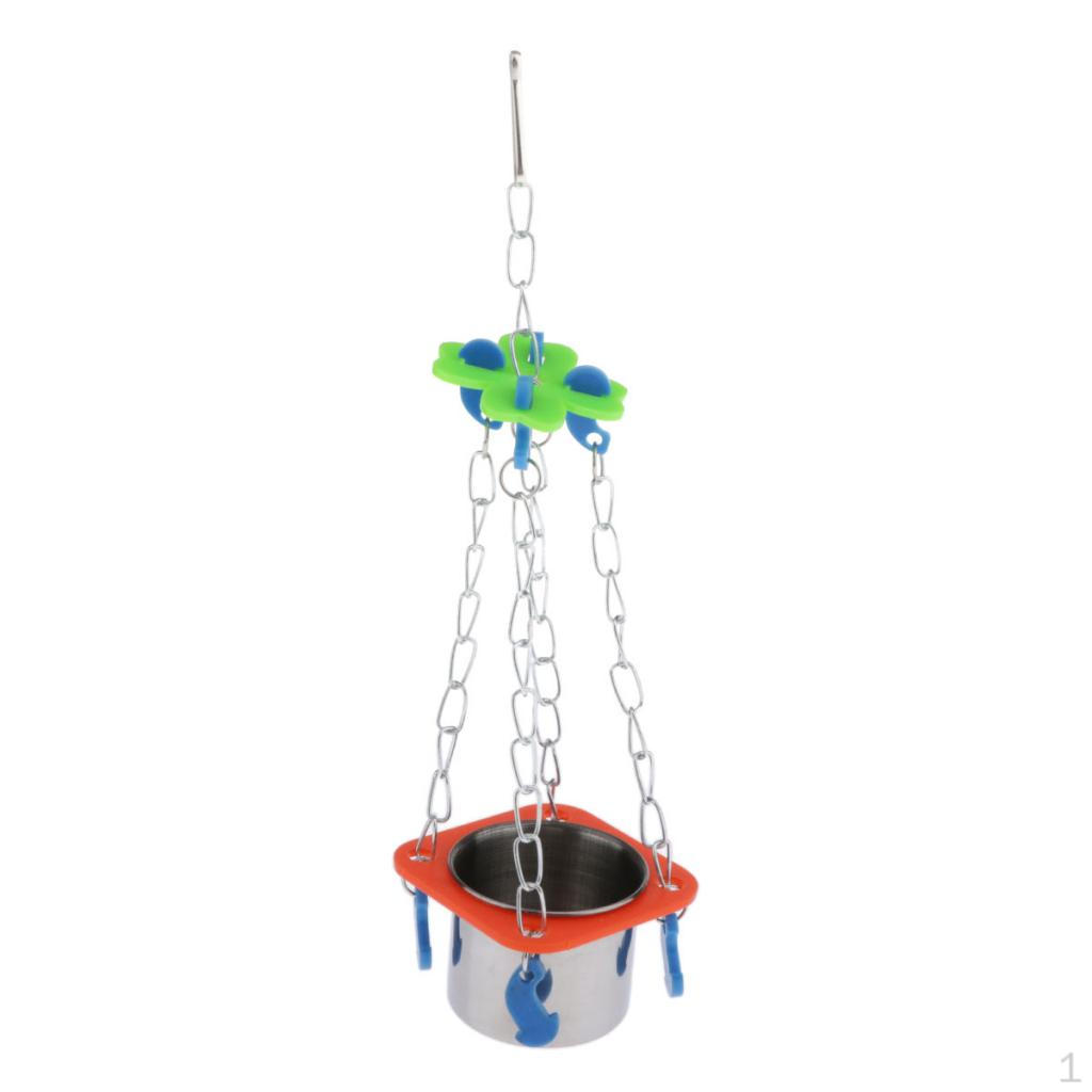 Stainless Steel Cage Water Feed Small And Medium Sized Birds