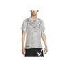 Nike Dri-Fit Adv Sun Protection Quick-Drying Running Logo Sport Lightweight Breathable Comfortable Cool Short Sleeve T-Shirt Men Tops Grey FB6869-030