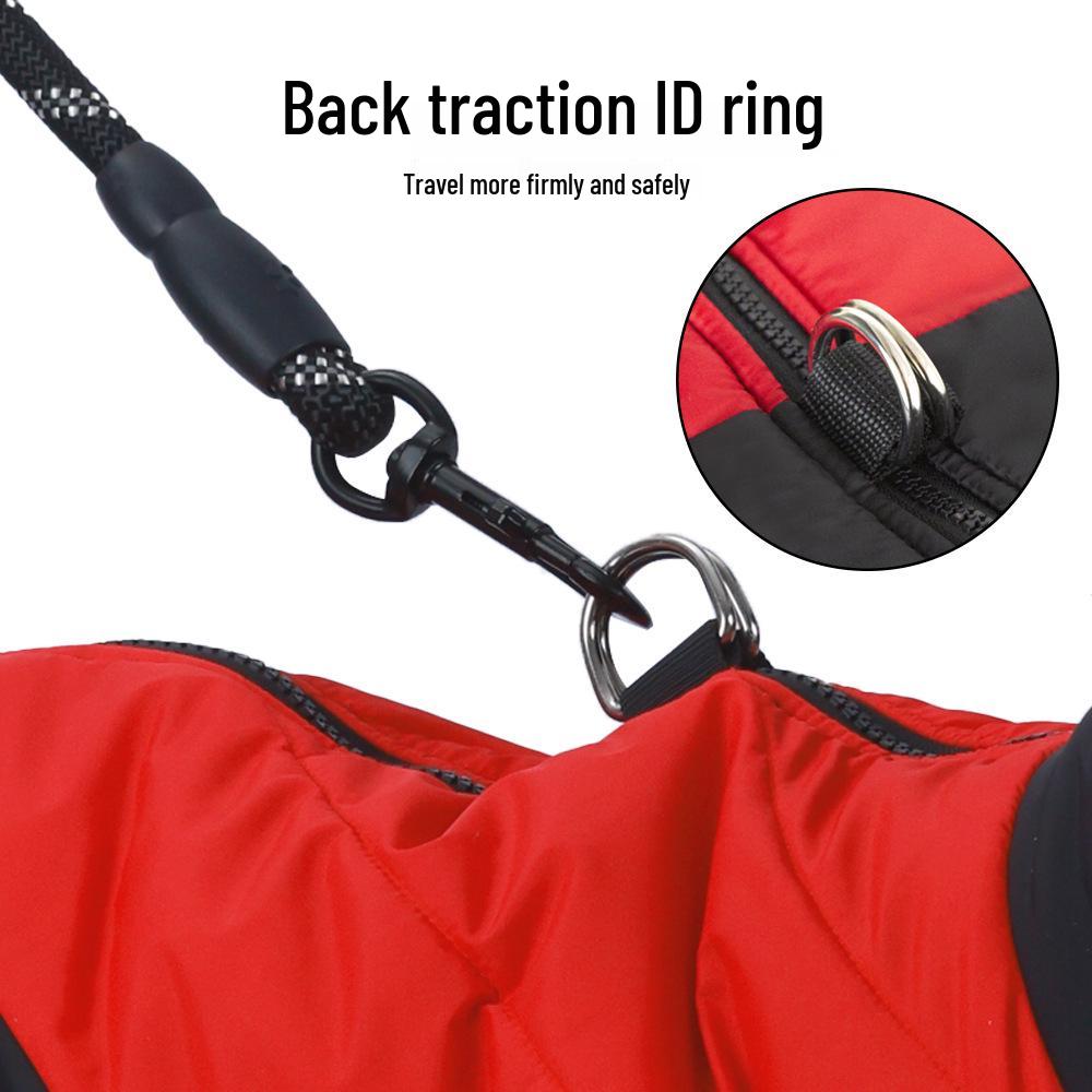 Warme Herbst-/Winterhunde Weste - Verdickte Baumwoll-Haustierkleidung