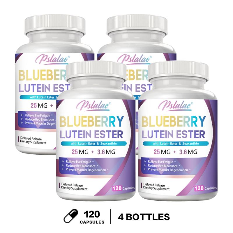 Pslalae - Blueberry Lutein Ester Capsules - Eye Health