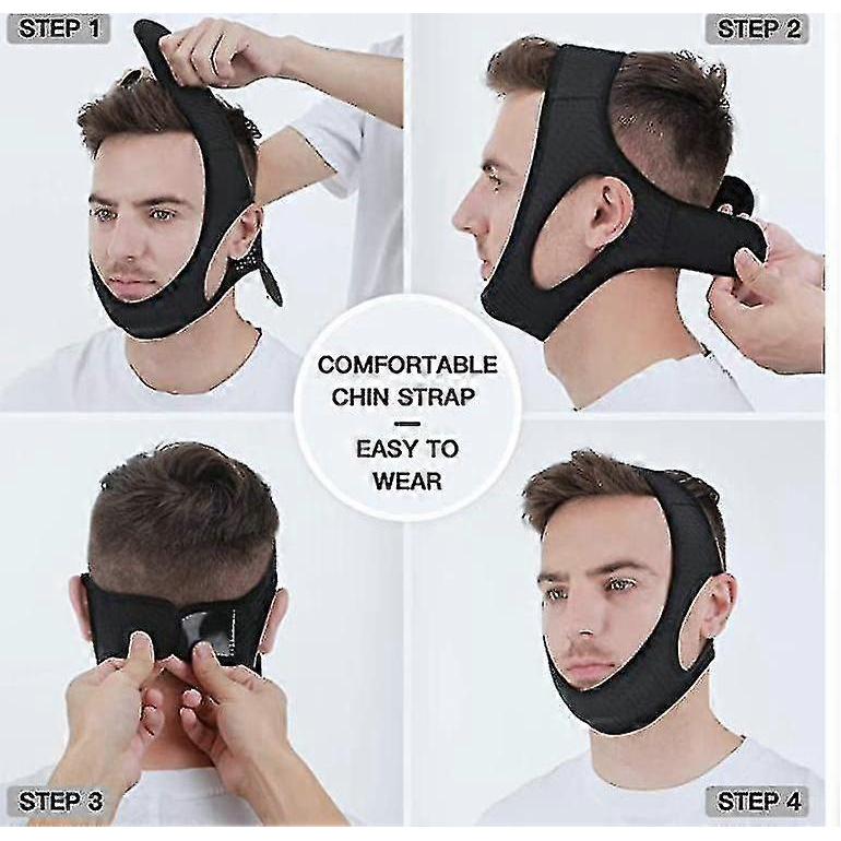 Dewenwils Neoprene Anti Snore Stop Snoring Chin Strap Belt