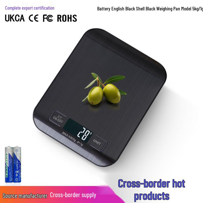 Digital Kitchen Scale: Smart Home Baking Tool, 10kg Capacity, Gram Precision