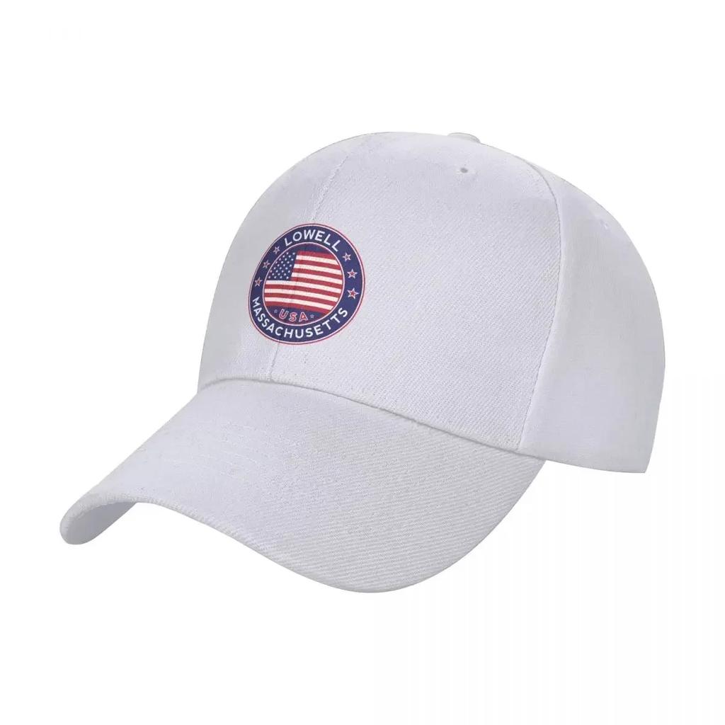 Lowell Massachusetts Baseball Cap Visor Bobble Hat Girl Mens