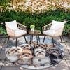 Shih Tzu pattern round rug,Carpet Rug for Living Room Bedroom Playroom ,Non-slip Floor Mat,Holiday Gifts and Birthday Gifts.
