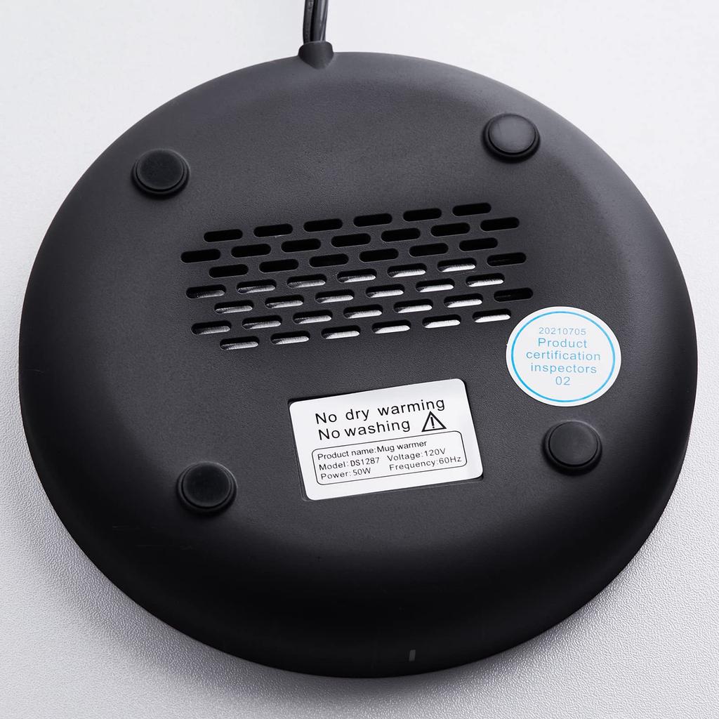 Pokaro Teetasse Thermisch Tischplatte Hitze Für Kaffee Bester Freund Kalt 3 Temperaturstufen 4 Stunden Automatische Abschaltung Wärmer, Untersetzer, Wärmer, Isolator,