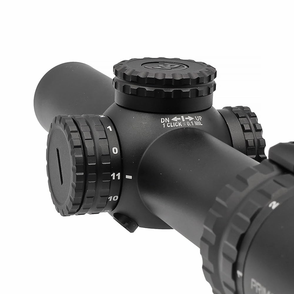 Genuine Primary Arms SLx SFP Gen IV Short Scope Illuminated Aurora Fiber Wire Reticle Red Illuminated LPVO [Good Product] 1-6x24mm 5.56 (with Reticle)