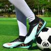 Men's Soccer Cleats Football Cleats for Mens Big Boys High-Top Spikes TF Shoes for Youth Professional Training Turf Sneaker