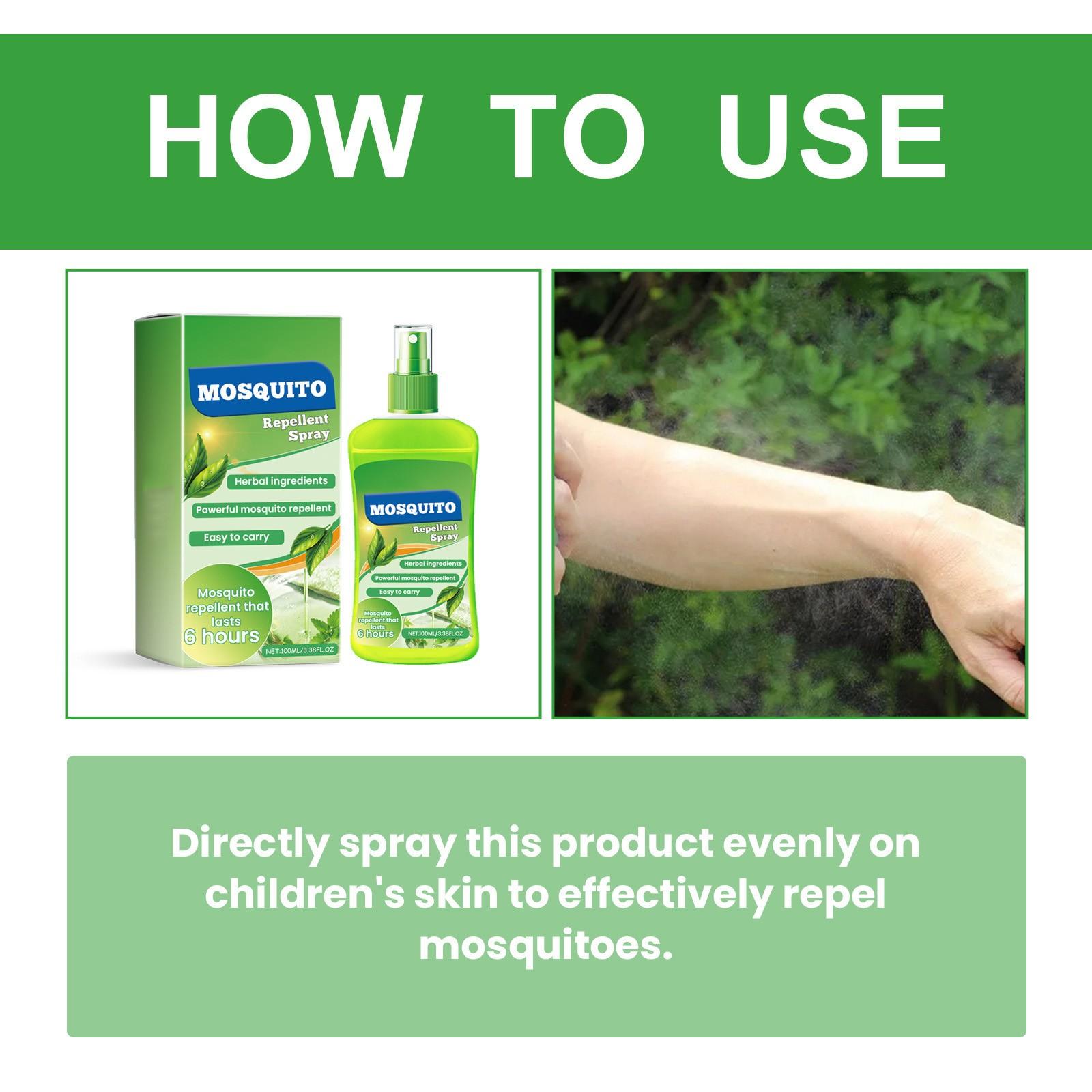 Спрей от комаров Детское средство от комаров Успокаивающее средство против зуда Спрей — фото 5