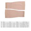 Compression Socks Calf Socks Unisex Breathable Washable Elastic Stockings Skin Tone