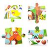 DJECO Jungle Observation Puzzle, 35-Piece Picture Search Jigsaw Puzzle, Montessori Educational Toy for Ages 3, 4, and 5. Perfect for Boys and Girls,