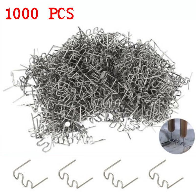 1000PCS Plastic Welder Kit: Bumper Repair Welding Tools & Nails with Welding Gun & Wire