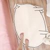 Bedside Carpet Cute Kitten Cartoon Printed Special-shaped IG Plush Rug Fashion Home Decoration Children's Bedroom Fluffy Mat