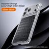 IPhone 16 Pro Max Case Premium Crocodile Texture Full Body Shockproof Business Style