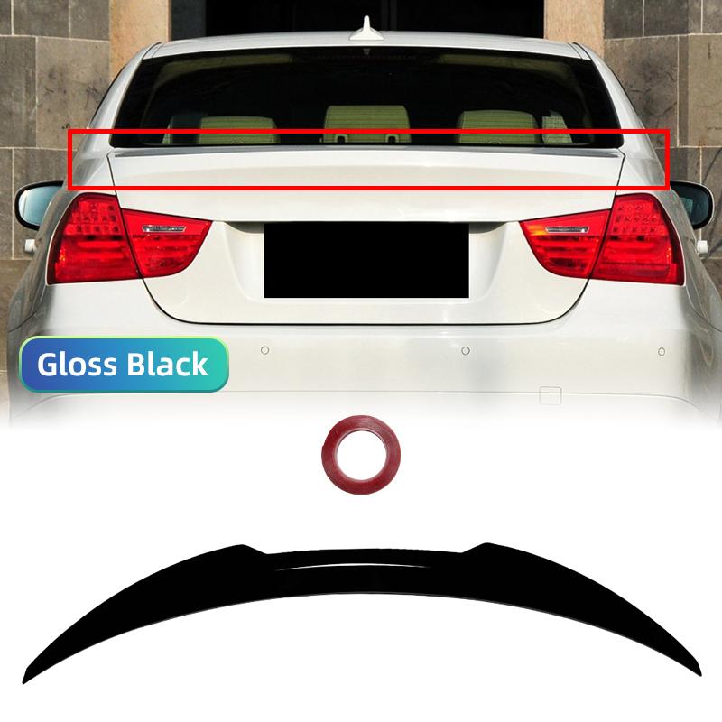 For BMW Accessories Serie 3 E90 2004 2006 2007 2008 2009 2010 2011 M Tuning Sedan Car Rear Trunk Spoiler Wing Lip