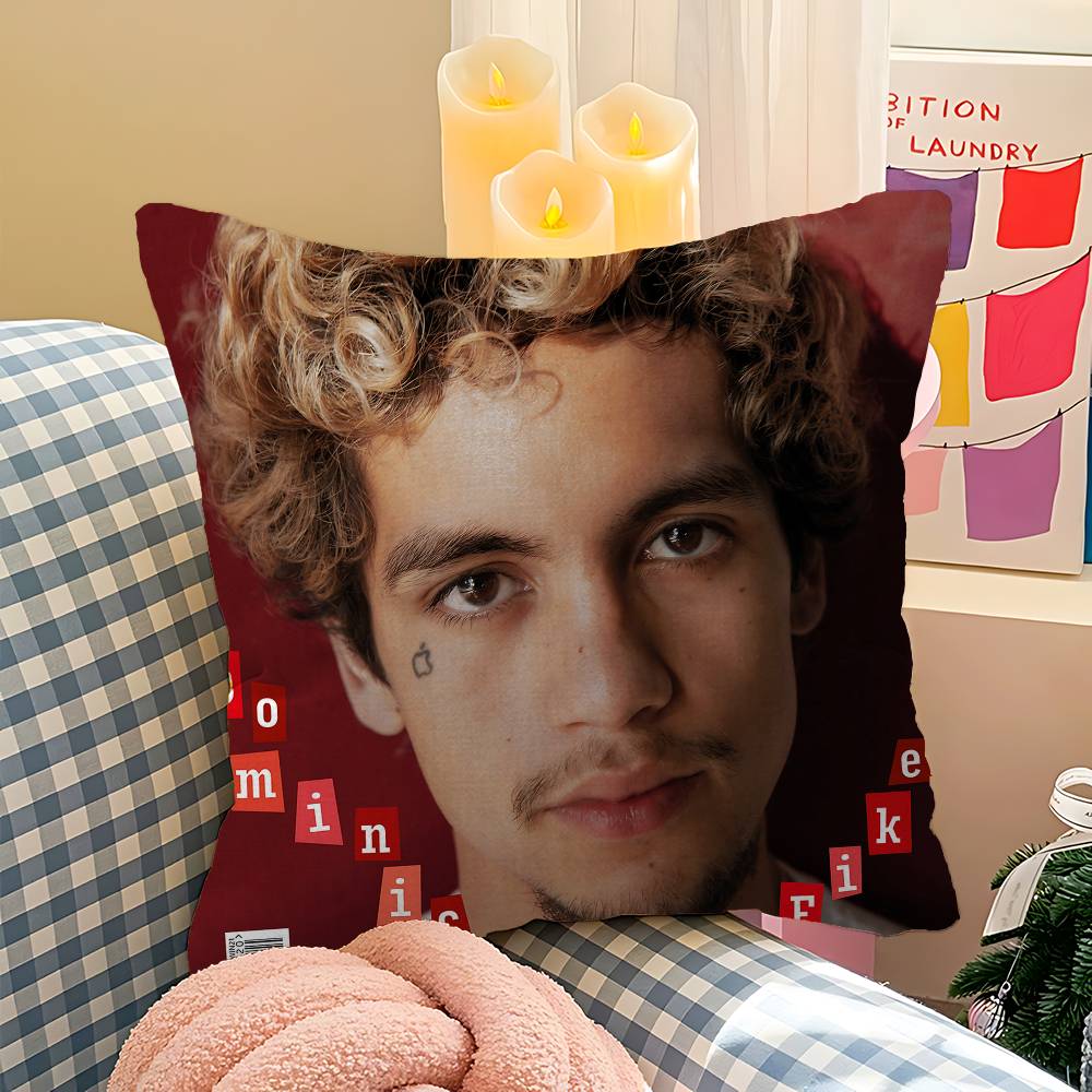 D-Dominic Singer F-Fike Cushion Cover Polyester Sofa Cushions Decorative Throw Pillows Home Decoration Pillowcover