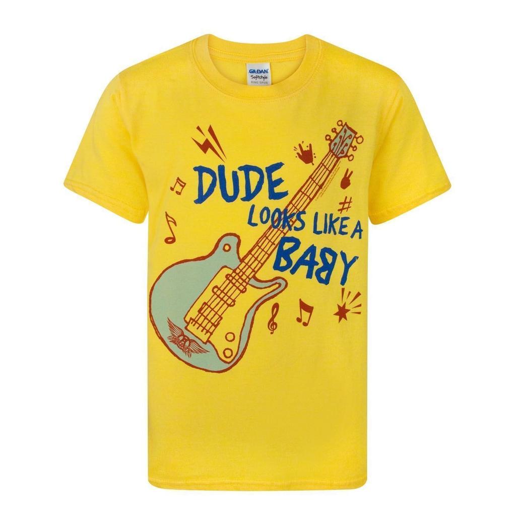 Aerosmith Childrens/Kids Dude Looks Like A Baby T-Shirt
