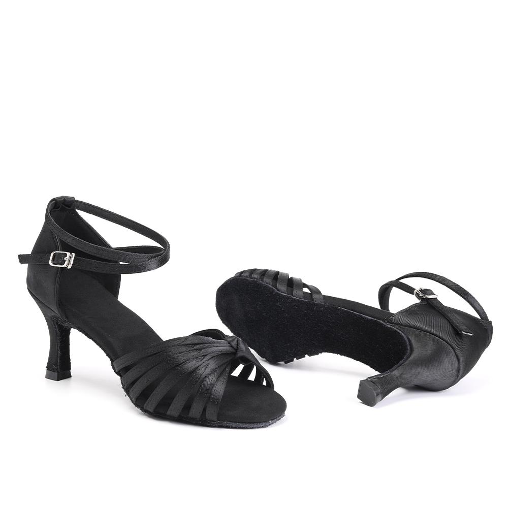 Women Latin Dance Shoes High Heel 7CM Ballroom Salsa Tango Dancing Shoes Indoor Dancing Shoes