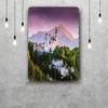 Neuschwanstein Castle Vintage Metal Tin Signs Posters Decor Retro Metal Plaque Wall Art Decor for Garage Bar