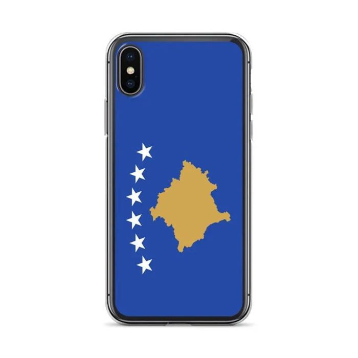 Coque Téléphone Drapeau Kosovo - iPhone X