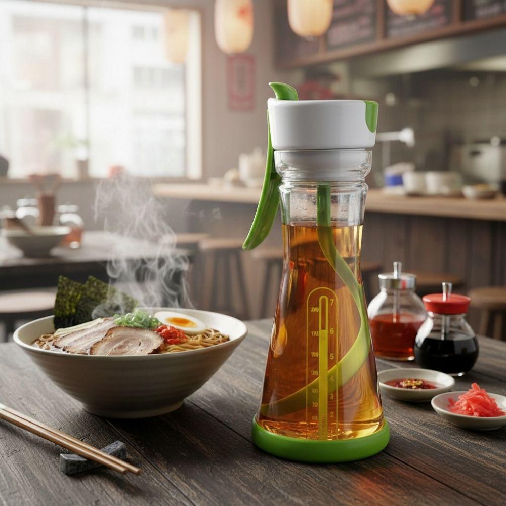 Transparent Salad Dressing Bottle Plastic Cruet Multifunctional Juice Mixing Cup  Outdoor