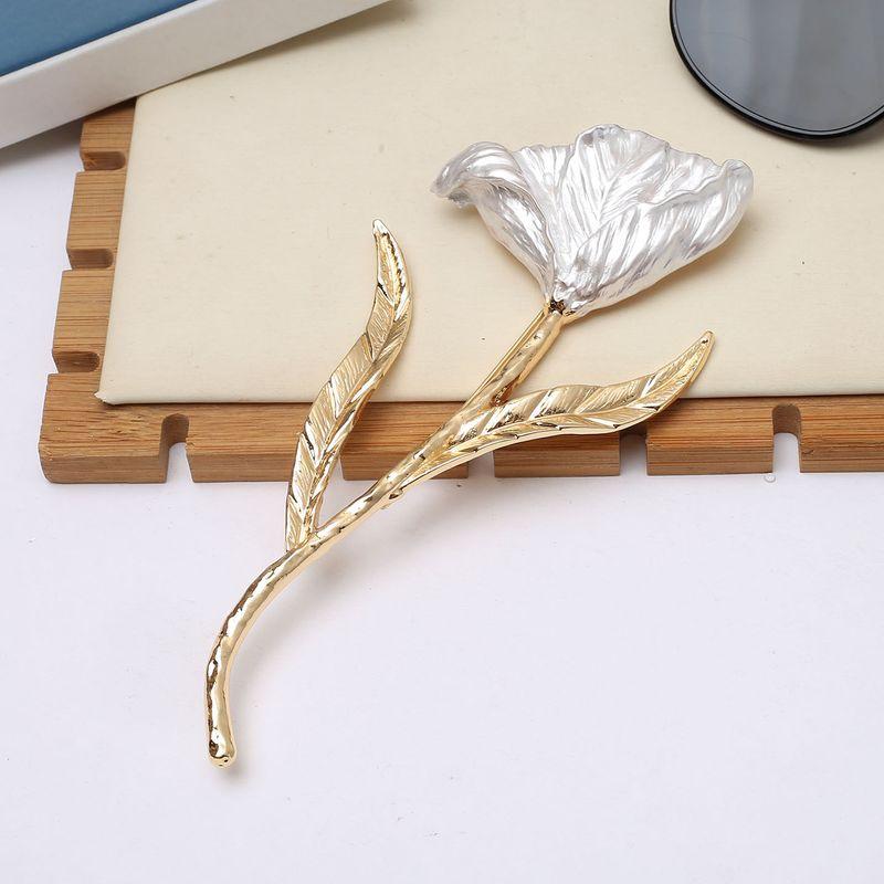 European and American Retro Jewelry, Palace-Style Corsage Brooch, Heavy-Duty, Oversized, Exaggerated, Three-Dimensional Rose Flower Pin Jewelry
