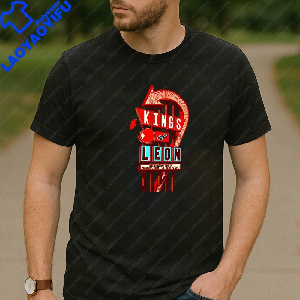 Unisexs TShirts And Tank Tops Kings Of Leons Summer ShortSleeved Unisexs And Unisexs Comfortable TShirts