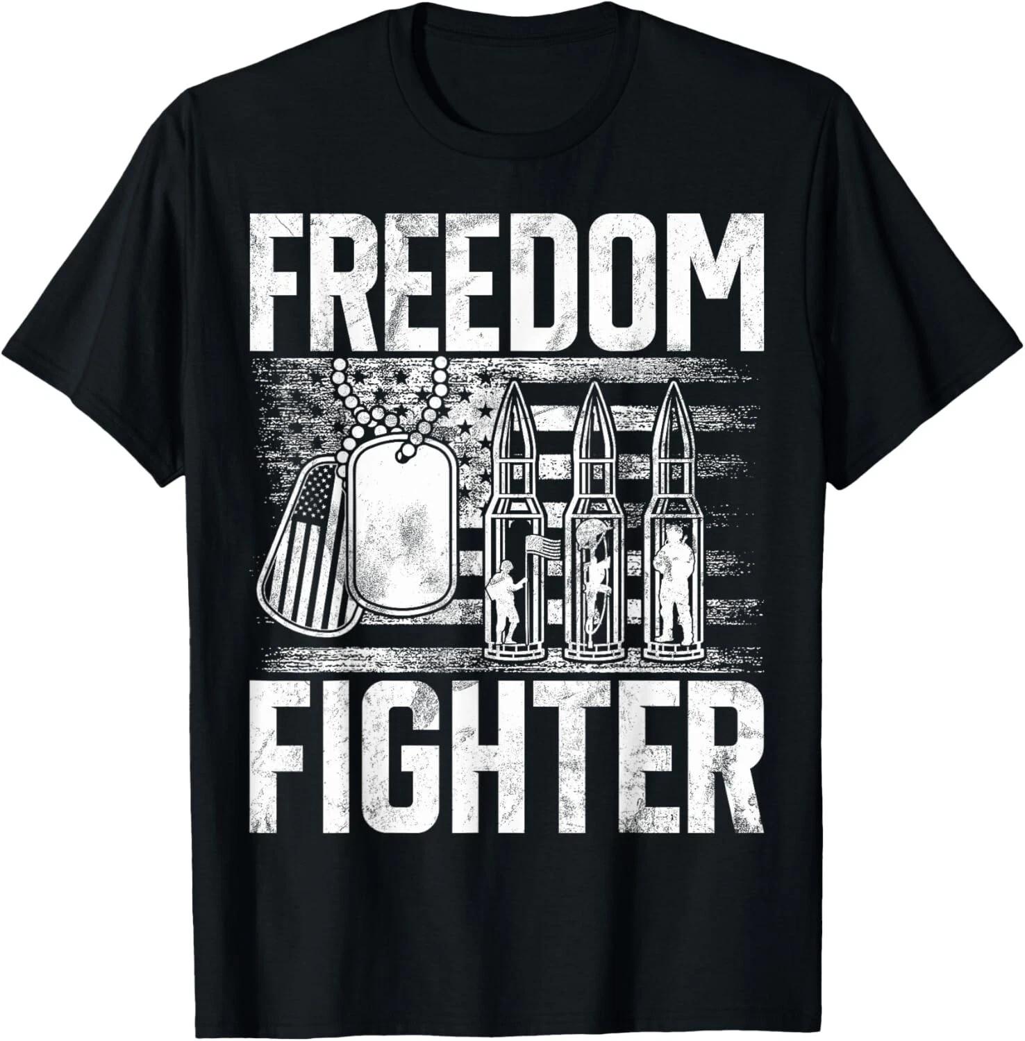 Freedom Fighter Veteran T- Shirt 3XL