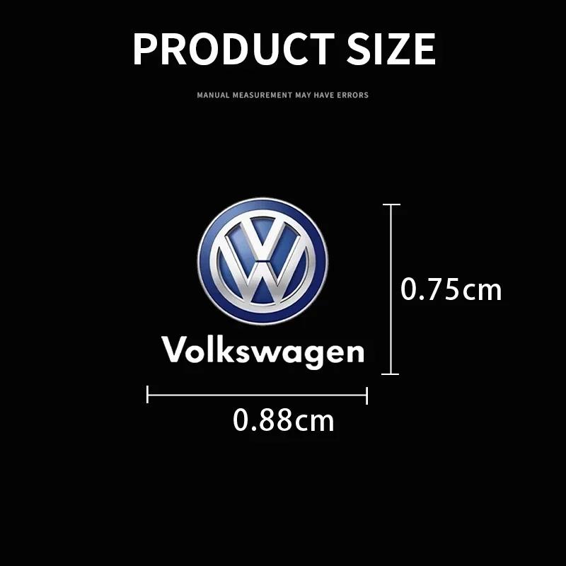 B6 VW For Volkswagen Metal Car Badge Emblem Sticker Decoration Car Accessories For Volkswagen Polo Passat B5 B6 B7 T4 T5 Golf 4
