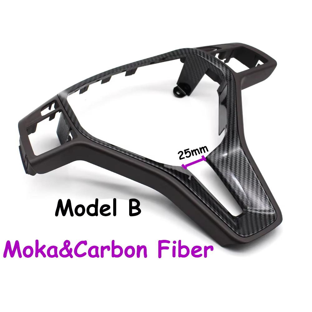 25MM Interior Car Steering Wheel Cover Panel Trim For Mercedes Benz A B C E Class W176 W246 W204 X204 W212 W207 W156 W117