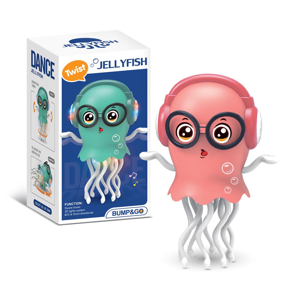 

Electric Auto-Avoid Octopus featuring LED LIGHT Lights Music Electric Crawling Octopus Toy Stress Relief Gift Idea Octopus Interactive Robotics OneSize