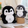 Cuddly Lifelike Polar Penguin Plush Toys Stuffed Chubby Snowflakes Penguin Doll Soft Cozy Hugging Animal Doll Kawaii Gift