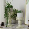 Vintage Birdcage Candle Holder Iron Plant Saucer Tabletop Ornament Aromatherapy Candle Stand  Xmas