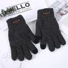 Thick Warm Men's Winter Gloves Single/Double-layer Touch Screen Glove New Cold-proof Gloves  Gifts